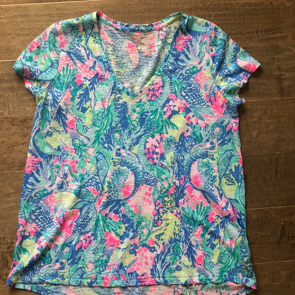 Lilly Pulitzer Etta T-shirt size M new without tag